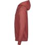 Tee Jays Unlabeled Hooded Sweatshirt cranberry