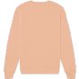 Bella Unisex sponge fleece drop shoulder sweatshirt peach