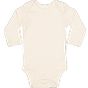 Babybugz Baby long sleeve bodysuit organic_natural