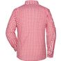 James&Nicholson Men´s Traditional Shirt red/white