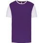 ProAct Maillot manches courtes bicolore adulte sporty_purple/white