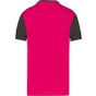 ProAct Maillot manches courtes bicolore unisexe sporty_pink/dark_grey
