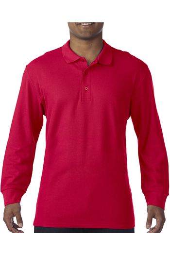 Image produit Premium Cotton Adult Double Piqué Polo LS