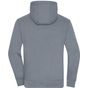 James&Nicholson Men's Lifestyle Zip-Hoody grey_melange/navy