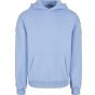 Build Your Brand Fluffy Hoody powder_blue