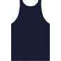 Bella Unisex jersey tank navy