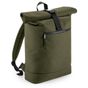 Bagbase Sac à Dos avec Rabat Enroulable Recyclé military_green
