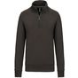 Kariban Sweat-shirt col zippé dark_grey