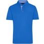 James&Nicholson Men´s Traditional Polo royal/royal/white