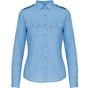 kariban Chemise pilote manches longues femme sky_blue