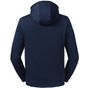 Russell-pure-organic Pure Organic High Collar Hooded Sweat french_navy