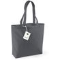Westford Mill Sac en coton biologique graphite_grey