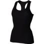 Skinni Débardeur femme dos nageur ESSENTIAL VEST SKINNI FIT black