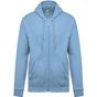 Kariban Sweat-shirt zippé capuche  sky_blue