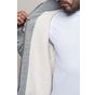 kariban Veste vintage molleton doublée sherpa homme slub_grey_heather