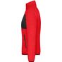 James&Nicholson Ladies´ Fleece Jacket red/black