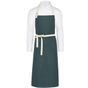 SG Accessories - Bistro Santorini - Contrasted Bib Apron with Pocket enamel_blue