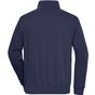 James&Nicholson Workwear Half Zip Sweat navy