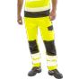 Result RECYCLED DYNAMIC STRETCH SAFETY TROUSER fluorescent_yellow