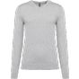 Kariban Pull col en V écoresponsable homme light_grey_heather