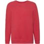 fruit of the loom Premium Set-In Sweat Kids rouge