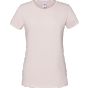 fruit of the loom Ladies Iconic 195 ringspun premium T powder rose