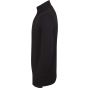 Henbury Men's 1/4 zip jumper black