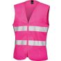 Result Womens enhanced visibility fitted tabard fluorescent_pink