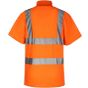 Korntex Hi-Vis basic polo shirt liverpool Signal orange