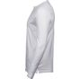 tee jays Mens LS Interlock T-Shirt white