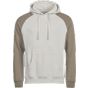 Tee Jays Unlabeled Two-tone Hooded Sweatshirt cement/clay