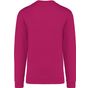 kariban Sweat-shirt col rond  fuchsia