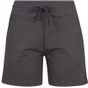 Build Your Brand Ladies Terry Shorts charcoal