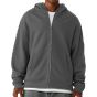 Bella + Canvas Unisex 10 oz full zip hoodie asphalt