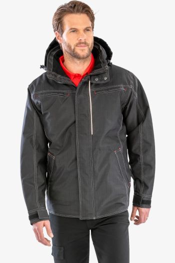 Image produit Denim texture rugged jacket