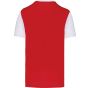 ProAct Maillot manches courtes bicolore unisexe sporty_red/white