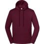 fruit of the loom Iconic Premium Hooded Sweat burgundy