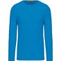 Kariban T-shirt homme manches longues encolure ronde tropical_blue