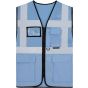 Korntex Multifunctional Hi-Vis mesh-vest Athens Sky blue