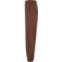 Build Your Brand Ladies Fluffy Sweatpants Chocolate brown