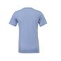 Bella Unisex heather cvc short sleeve tee heather_blue