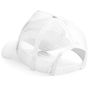 Beechfield Casquette filet junior réglable à l'arrière white/white