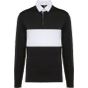 ProAct Polo Rugby manches longues black/white