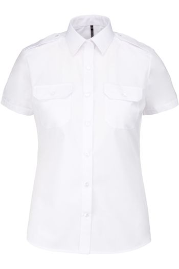 Image produit Chemise pilote manches courtes femme