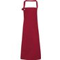 Premier Tablier à bavette en toile de coton épais Calibre burgundy