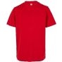 Build Your Brand Essentials Kids Basic Tee City red