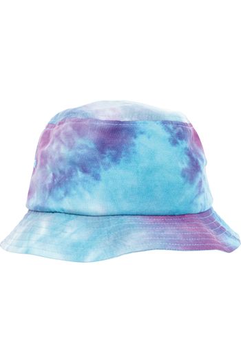 Festival Print Bucket Hat - Purple Turquoise