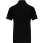 WK Designed To Work Polo Day To Day contrasté manches courtes homme black/orange