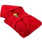 A&R Peignoir à capuche Robezz® Fire red