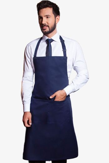 Image produit Bib apron basic with buckle and pocket